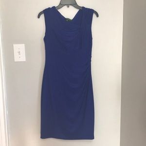 Ralph Lauren Deep Royal Blue cocktail dress